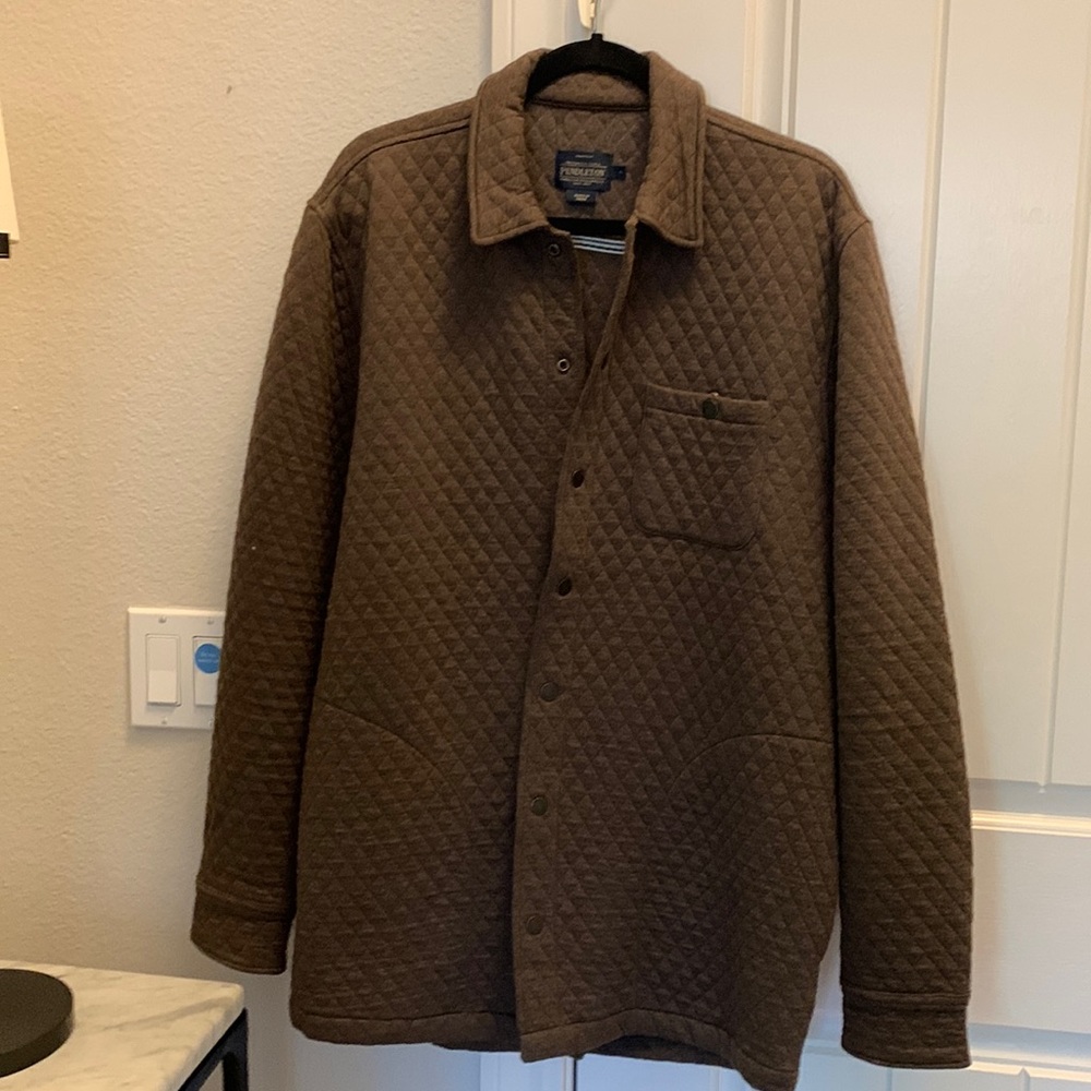 Pendleton Quilted Shirt Jacket